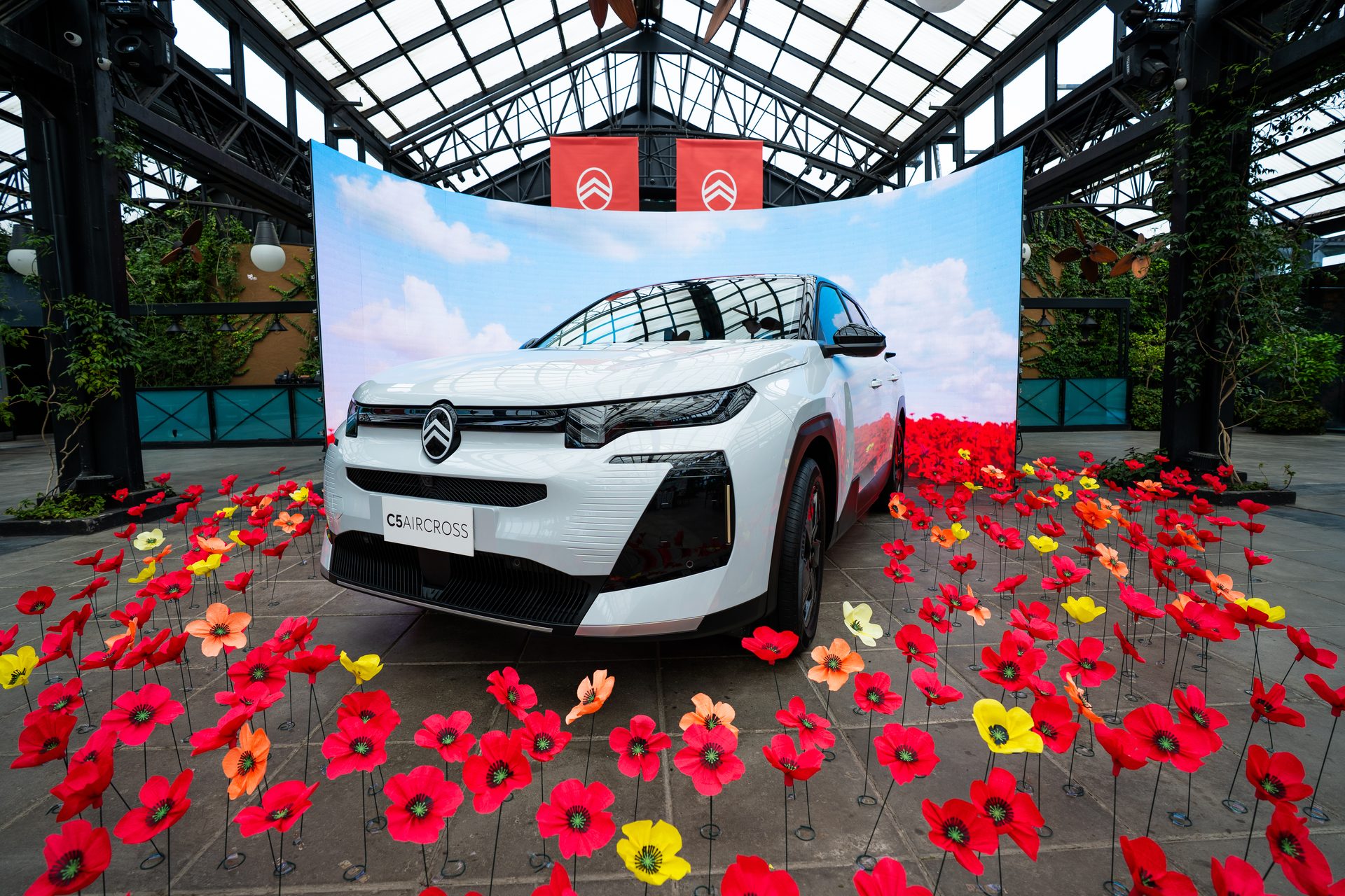 New Citroën C5 Aircross en exhibición